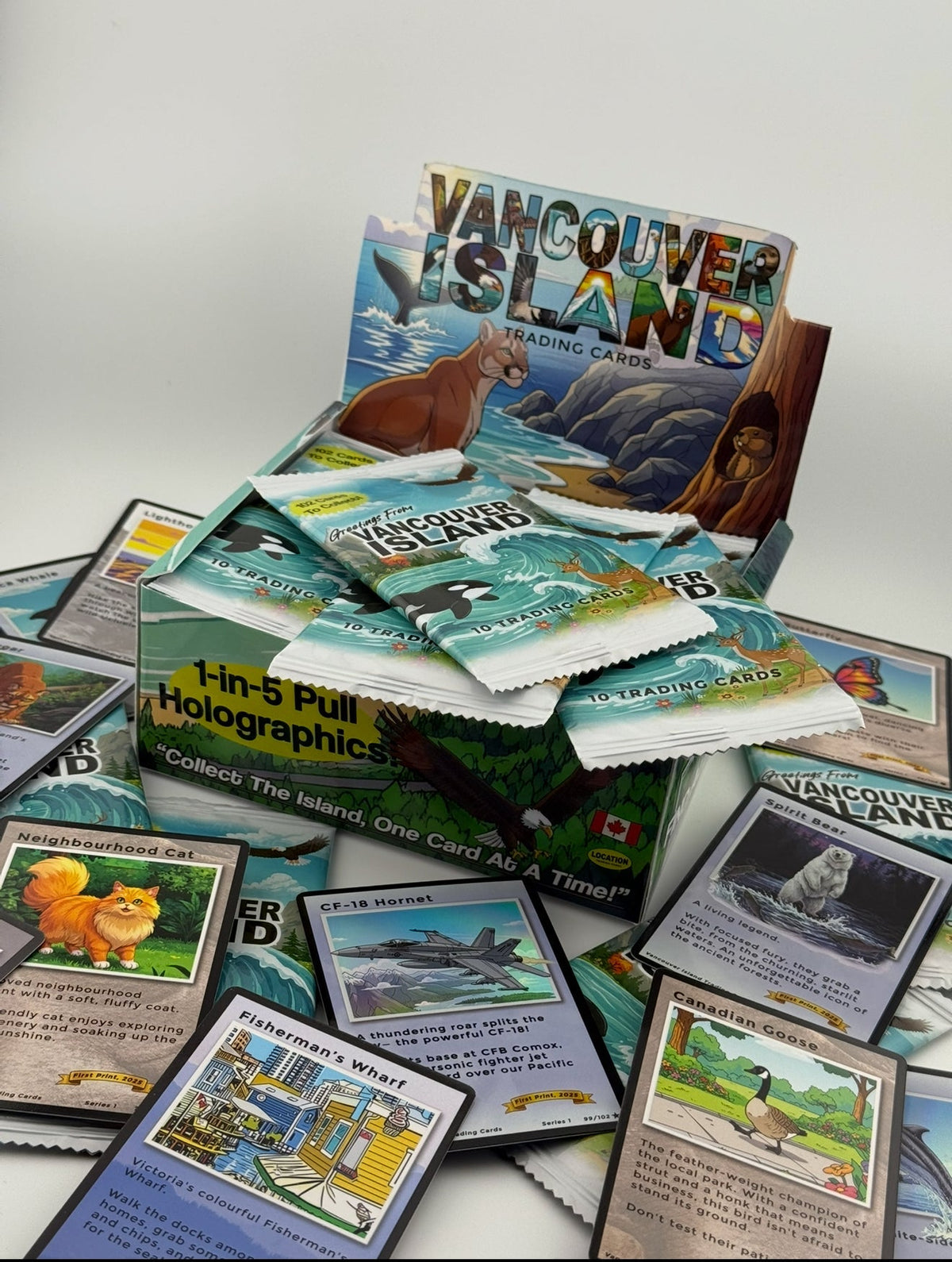 Vancouver Island Trading Cards Booster Packs